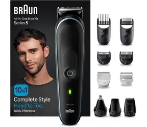 Rozbalené - Braun MGK5445 Series 5 / Zastrihávač / celé telo / 0.5-21 mm / výdrž až 100 min / rozbalené