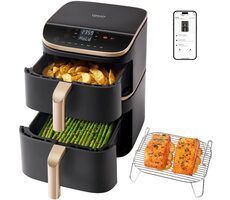 Cosori Turbo Tower Pro múdra teplovzdušná fritéza 10,8 l čierna