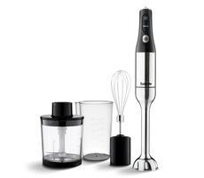 Salente Mixxo čierna / multifunkčný tyčový mixér 3v1 / 1200W / nerez / 15 rýchlostí