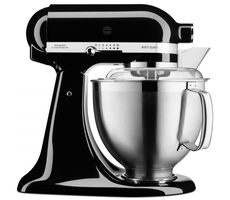 KitchenAid 5KSM185PSEBK čierna / Kuchynský robot Artisan / 300W / 4,8 L / 10 rýchlostí