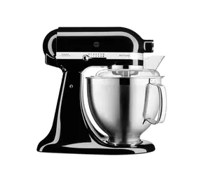 KitchenAid 5KSM185PSEOB čierna / Kuchynský robot Artisan / 300W / 4,8 L / 10 rýchlostí