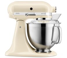 KitchenAid 5KSM185PSEAC krémová / Kuchynský robot Artisan / 300W / 4,8 L / 10 rýchlostí