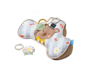 Taf Toys Vankúšik pre hru na brušku Medveď / od narodenia