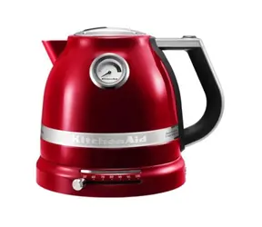 KitchenAid 5KEK1522 červená metalíza / Retro rýchlovarná kanvica Artisan / 2400W / 1.5 L / nerez