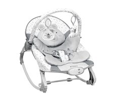 Tulano Cloe 35 Bear sivá / Hojdacie lehátko / od narodenia do 9 kg