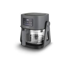 Rozbalené - Lauben Glass&Grill Air Fryer 3in1 5500BG / Teplovzdušná fritéza / 1500 W / 5.5 l / 6 programov / rozbalené