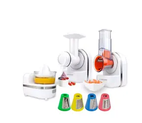 Rozbalené - Esperanza EKM027 Panzanella multifunkčný kuchynský robot biela / 500 ml / 5 rôznych nástavcov / rozbalené
