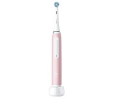 Bazár - Oral-B iO Series 3 Blush Pink / Elektrická zubná kefka / magnetická iO / 3 režimy / senzor tlaku / bazár