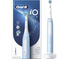 Bazár - Oral-B iO Series 3 Ice Blue / Elektrická zubná kefka / magnetická iO / 3 režimy / senzor tlaku / bazár