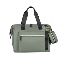 KikkaBoo Prebaľovacia taška Maxi Army Green / 40 × 27 × 22 cm