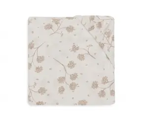 Jollein Prestieradlo napínacie 140/150 x 70/75 cm Leafy Dreams 1 ks