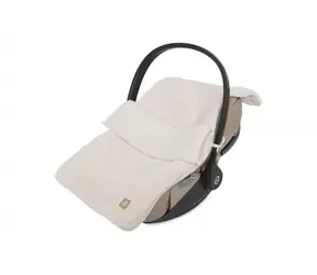 Jollein Fusak do autosedačky Cloudy Rib Oatmeal