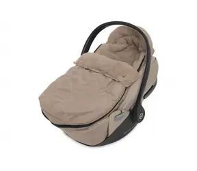 Jollein Fusak do autosedačky Embossed Milky Coffee