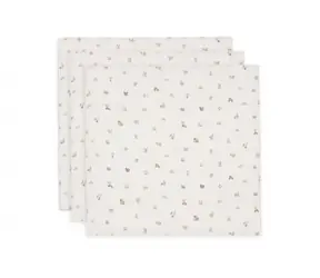 Jollein Plienky 3 ks 70x70 cm Animal Friends