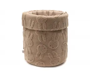 Jollein Košík úložný Miffy Jacquard Teddy Biscuit