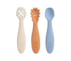 BEBECONFORT Prvé lyžičky silikónové 3 ks