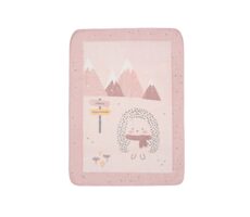 KikkaBoo Detská deka Super Soft 140x110 cm Hedge-hugs