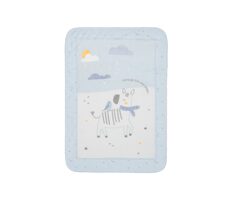 KikkaBoo Detská deka Super Soft 140x110 cm Stripy Friends