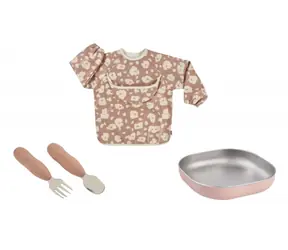 Beaba Jedálenská sada pre najmenších Savannah Bloom