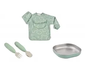 Beaba Jedálenská sada pre najmenších Sage Green