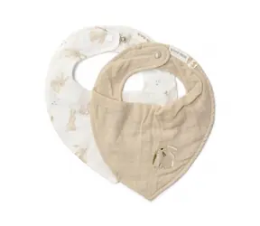 Little Dutch Podbradník bandana 2 ks Baby Bunny