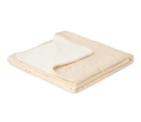 Little Dutch Deka 70x100 cm džersej/fleece Hus Newborn Naturals