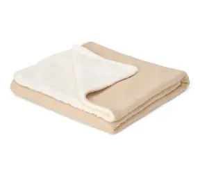 Little Dutch Deka pletená/fleece 110x140 cm Pure Soft Beige