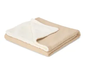 Little Dutch Deka pletená/fleece 70x100 Pure Soft Beige