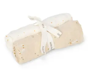 Little Dutch Plienky 70x70cm Hus Newborn Naturals