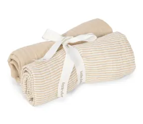 Little Dutch Plienky 70x70cm Pure Soft Beige