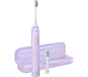 TrueLife SonicBrush Clean70 UV fialová / sonická zubná kefka / USB-C / 5 režimov čistenia / 90.000 kmitov / 2 hlavice