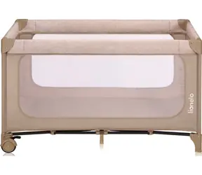 Lionelo Postieľka cestovná Jasmin Beige Sand / od 0 do 36 mesiacov
