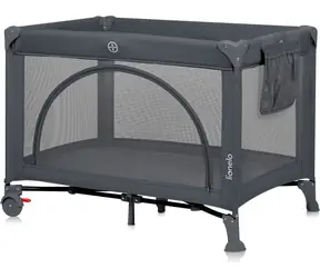 Lionelo Postieľka cestovná Laura Grey Concrete / do 15 kg