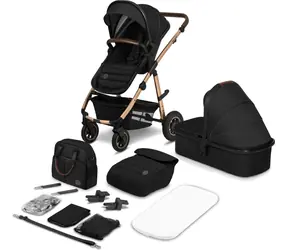 Lionelo Kočík kombinovaný Amber 2v1 Black Onyx