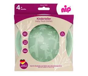 NIP Tanierik 4ks zelená/oranžová/fialová/modrá / od 4 mesiacov 