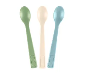 NIP NATURE line lyžička 3ks mix farieb / od 4 mesiacov 