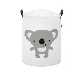 Sipo Kôš na hračky so šnúrkou skladací bavlnený 43L Koala