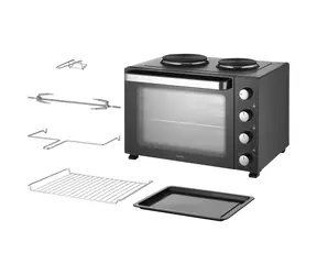 Sencor SEO 4800BK čierna / Elektrická rúra / 3500W / 48 L
