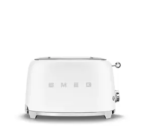 SMEG 50's Retro Style biela / Hriankovač / 950 W / 2 sloty / 2 hrianky / 6 stupňov opečenia 