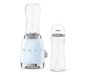 SMEG PBF01PBEU modrá / smoothie mixér / 300W / 0.6 L / 2 rýchlosti 