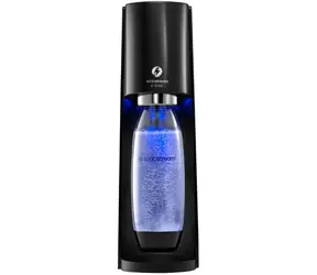 SodaStream E-Terra čierna/ Výrobník sódy / bez BPA / 1x fľaša 1 L / 1x CO2 plyn