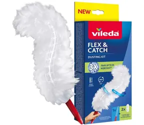 Vileda Flex & Catch prachovka s krátkou rukoväťou
