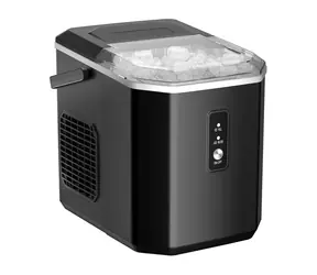 Euhomy IM011 Výrobník kociek ľadu čierna / 220-240 V / dotykové ovládanie / Denná kapacita: 12 kg kociek ľadu