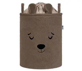 Sipo Premium Bouclé so šnúrkou Bear hnedá