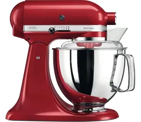 KitchenAid 5KSM175PSEER Empire Red / Kuchynský robot Artisan / 300W / 4.8 l / 10 rýchlostí / planetárny systém