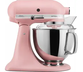 KitchenAid 5KSM175PSEDR ružová / Kuchynský robot Artisan / 300W / 4.8 l / 10 rýchlostí / planetárny systém