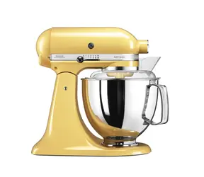 KitchenAid 5KSM175PSEFL mandľová matná / Kuchynský robot Artisan / 300W / 4.8 l / 10 rýchlostí / planetárny systém