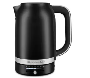 KitchenAid 5KEK1701EBM čierna matná / Rýchlovarná kanvica / 2000-2400W / 1.7 L / nerez