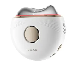 ANLAN 02-AGSY41-02A Elektrický masážny prístroj na tvár Guasha biela