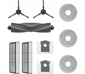 MOVA Pomocná čistiaca sada / 1x hl. kefa + 2x bočná kefa + 3x podložka na mopovanie + 2x filter + 2x vrecko